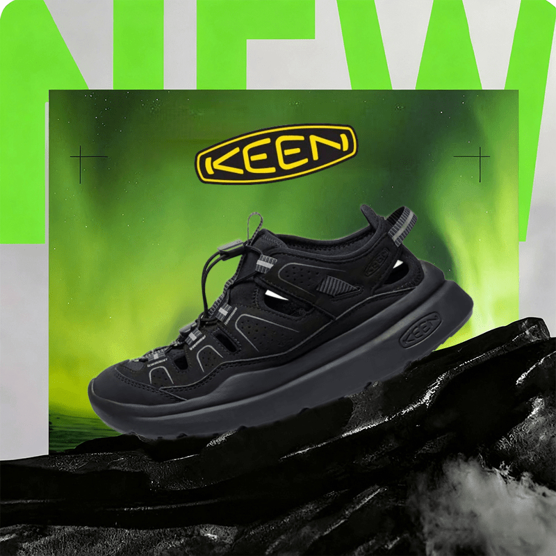 【100%Original】KEEN WK450 SANDAL รองเท้าชายหาด รองเท้ากีฬาป้องกันการลื่นกลางแจ้งทนต่อกา