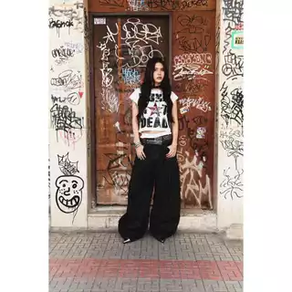 (🔥จัดส่งด่วน 1 วัน!) 22wrldwidee Paper Punk Baby Tee รวมเสื้อยืดทรงครอปสุดเท่ห์! (AD127-AD129)