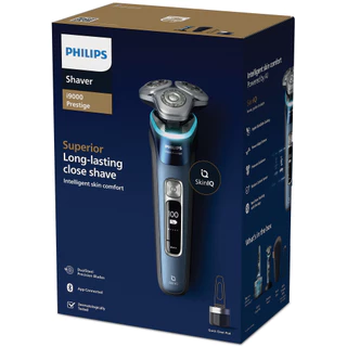 Philips ฟิลิปส์ เครื่องโกนหนวดไฟฟ้า ระบบ AI อัจฉริยะ SkinIQ เร็ว แรง สบายผิว รุ่น S9982/50 , XP9201/30