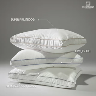 [FH] หมอนขนเป็ดเทียมเกรดโรงแรม5ดาว Down Alternative Pillow นุ่มพิเศษ หลับสบาย มี3ระดับให้เลือก