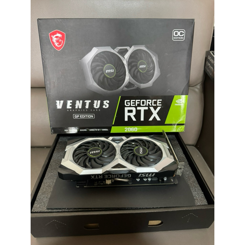 RTX2060/6GB MSI VENTUS GP (OC/D6) เทส3dmark ผ่าน Furmark ผ่าน พอร์ตติดครบ