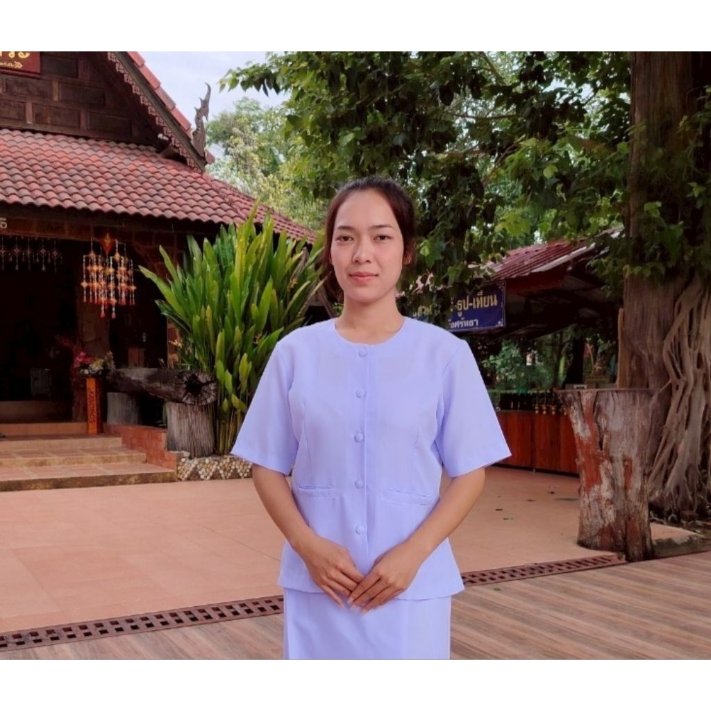 แยกเสื้อดำ&ขาว​​คอจีน&คอกลม แขนสั้น&สี่ส่วน ผ้าโซล่อน - รูปที่ 4