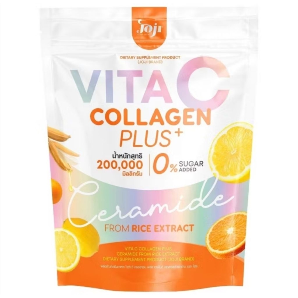 VITA C COLLAGEN PLUS+ บรรจุ 10 ซอง/1ห่อ JOJI BRAND