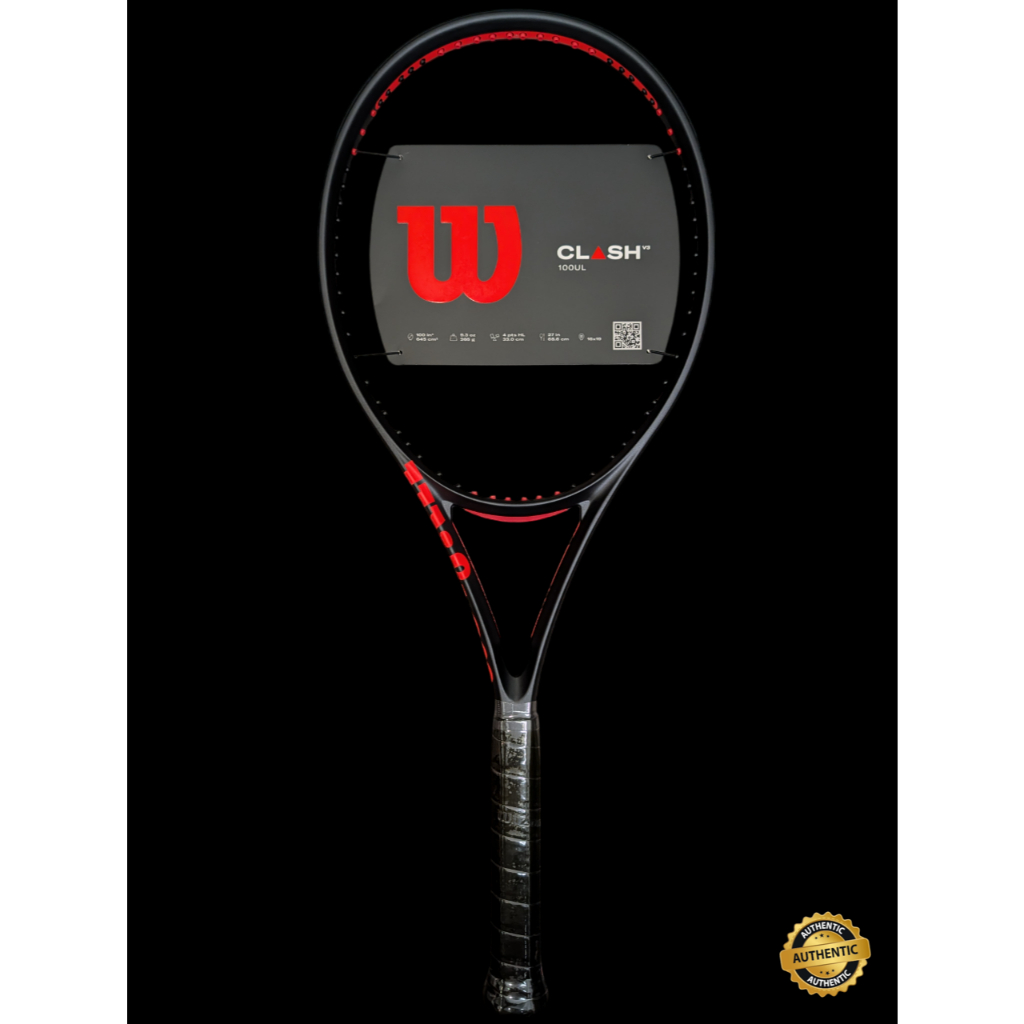 ไม้เทนนิส WILSON CLASH 100UL V3.0 หนัก 265g ไม้เทนนิส ของแท้ (สินค้าสั่งขึ้นเอ็น ไม่รับเปลี่ยน)