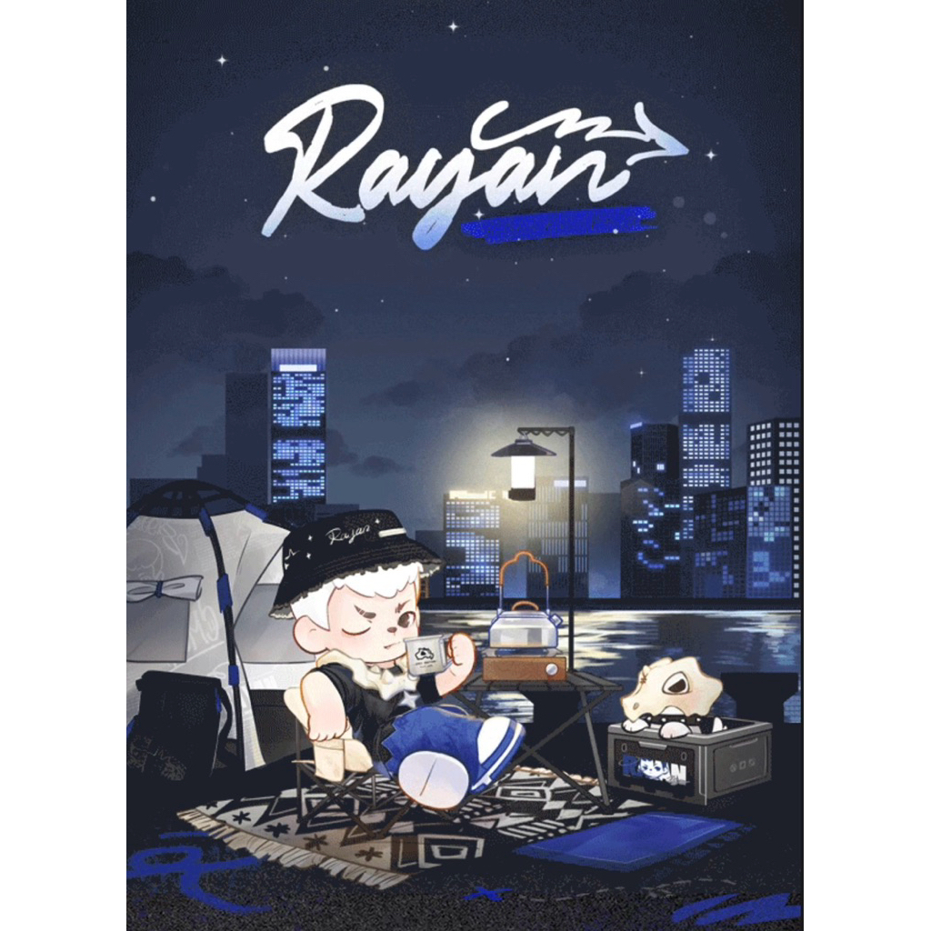 พร้อมส่ง TNTSPACE Rayan Blue Fantasy Series Lucky Draw