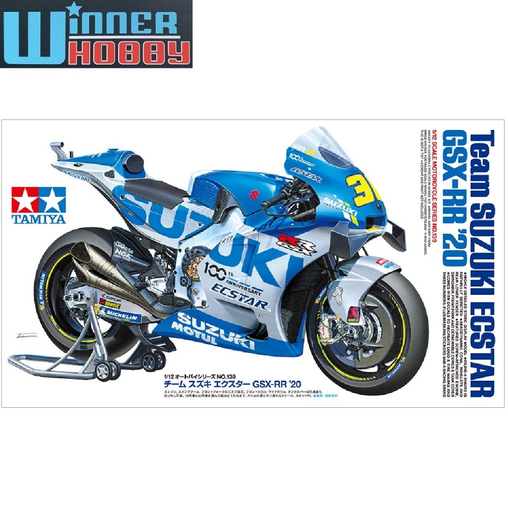 Tamiya 14139 Team Suzuki ECSTAR GSX-RR '20 (1/12)