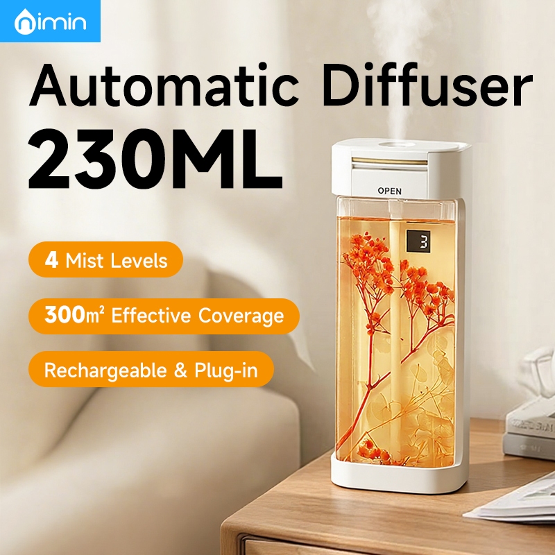 nimin เครื่องอโรมาเทอราพีความจุขนาดใหญ่ เหมาะสำหรับโรงแรม บ้าน และสถานที่อื่นๆ เครื่องอโรมาเทอราพีน้ำมันหอมระเหย