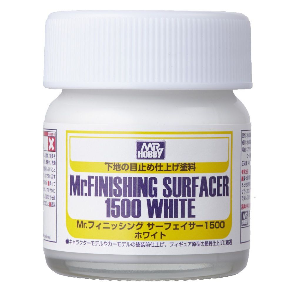 BY MR.HOBBY SF291 MR.FINISHING SURFACER 1500 WHITE<BOTTLE TYPE>