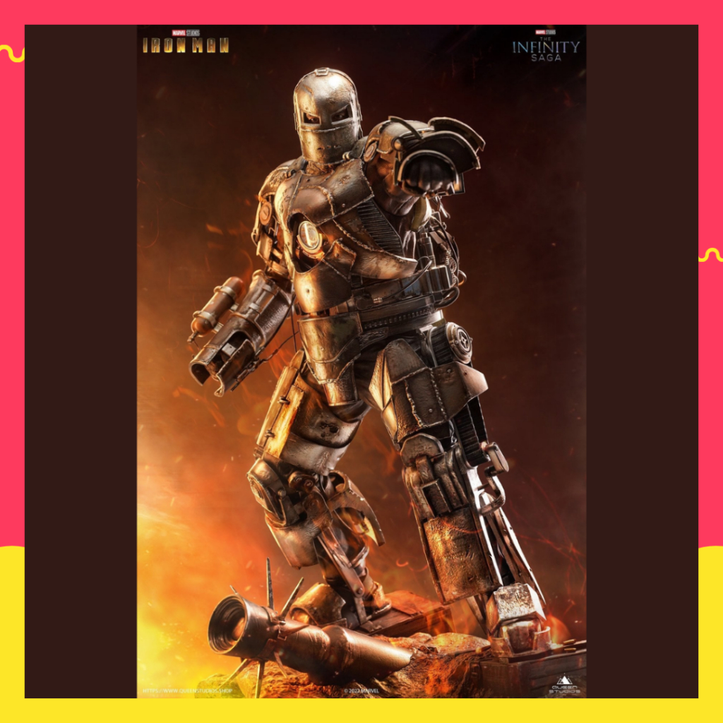 ❤สินค้าพร้อมส่ง❤ Iron Man MK1 1/4 Statue : Queen Studio (Licensed)