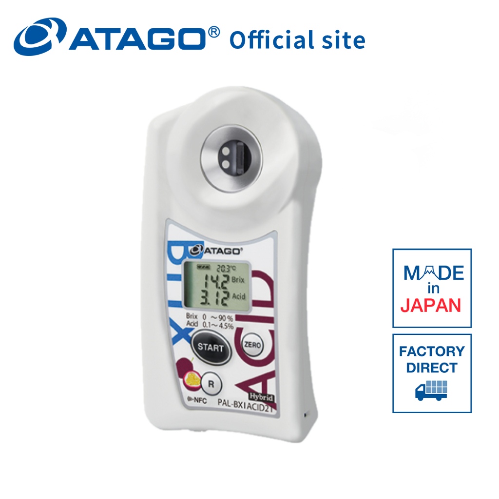 ATAGO Digital Hand-held Brix-Acidity Meter for Passion Fruit - PAL-BX/ACID 21 (Passion Fruit)