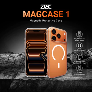 ZTEC MagCase 1/2/3 เคสแม่เหล็ก เคสใส Case สำหรับรุ่น iPhone 13 - iPhone 17 Air Pro Promax