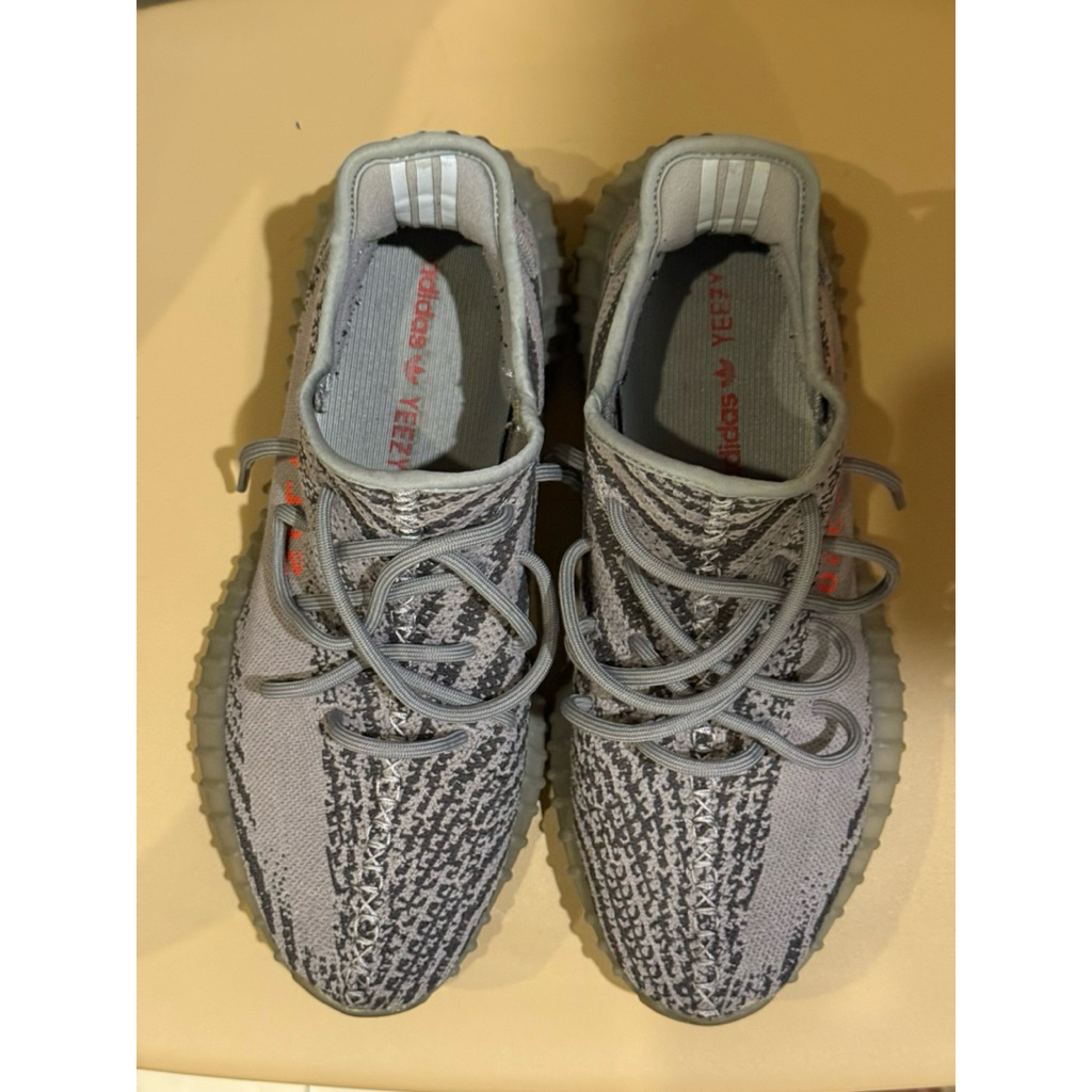 รองเท้า adidas Yeezy Boost 350 V2 Low Beluga 2.0 size 10 uk 28.5cm 44.5 มือสองใช้งานน้อย