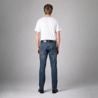 กางเกงยีนส์ผู้ชาย ทรงกระบอกเล็ก Jack Russel Klassik J-1169 Slim Fit Dark Blue