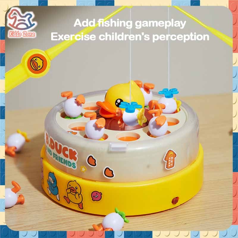 เป็ดเด้ง ตีกลับจับเป็ดตกปลาจานของเล่นตีกลับหมุนของเล่นเด็กของเล่นปริศนาครอบครัว จานหมุนเด้งสำหรับเด็ก