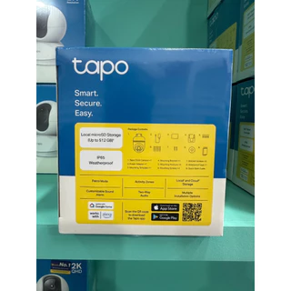 TP-Link ⚡️กล้องไวไฟ⚡️Tapo C500 Ver.2 ภาพคมชัด 2MP ใช้งานภายนอก IP65 รองรับ SD Card สูงสุด 512GB ประกัน 2 ปี