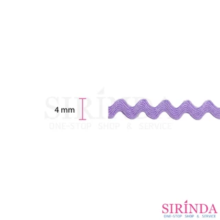 เทปซิกแซก เทปซิกแซ็ก เทปตกแต่ง l ZIGZAG ELASTIC BAND (00030050) (ห่อเล็ก)