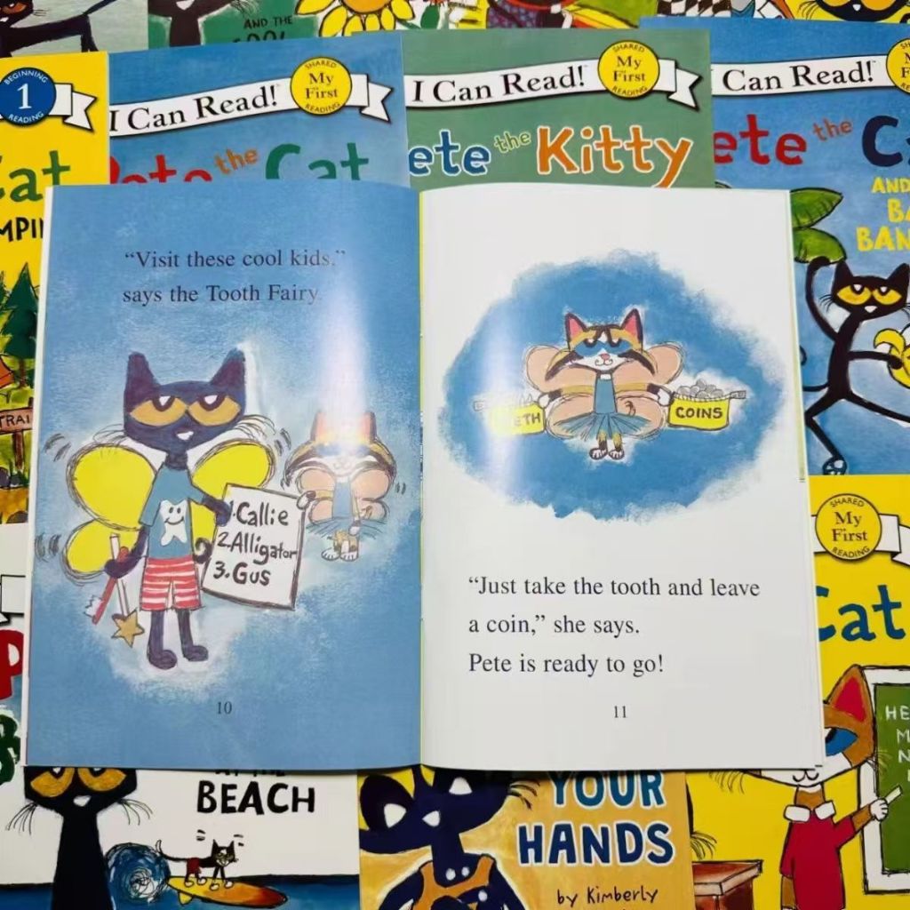 I Can Read Pete the Cat 32 Children's English Storybook Chapters - รูปที่ 6