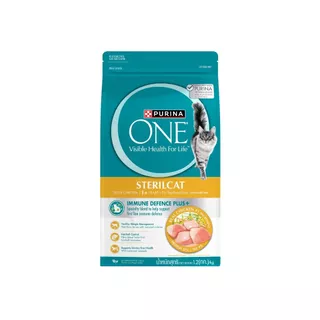 Purina ONE เพียวริน่า วัน อาหารเม็ด ลูกแมว แมวโต ขนาด 1.1-1.2Kg.
