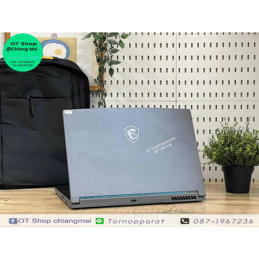 MSI Thin 15 B13UCX-1610TH ( RTX 2050 RAM 16 GB ) ราคา 17,900 บาท