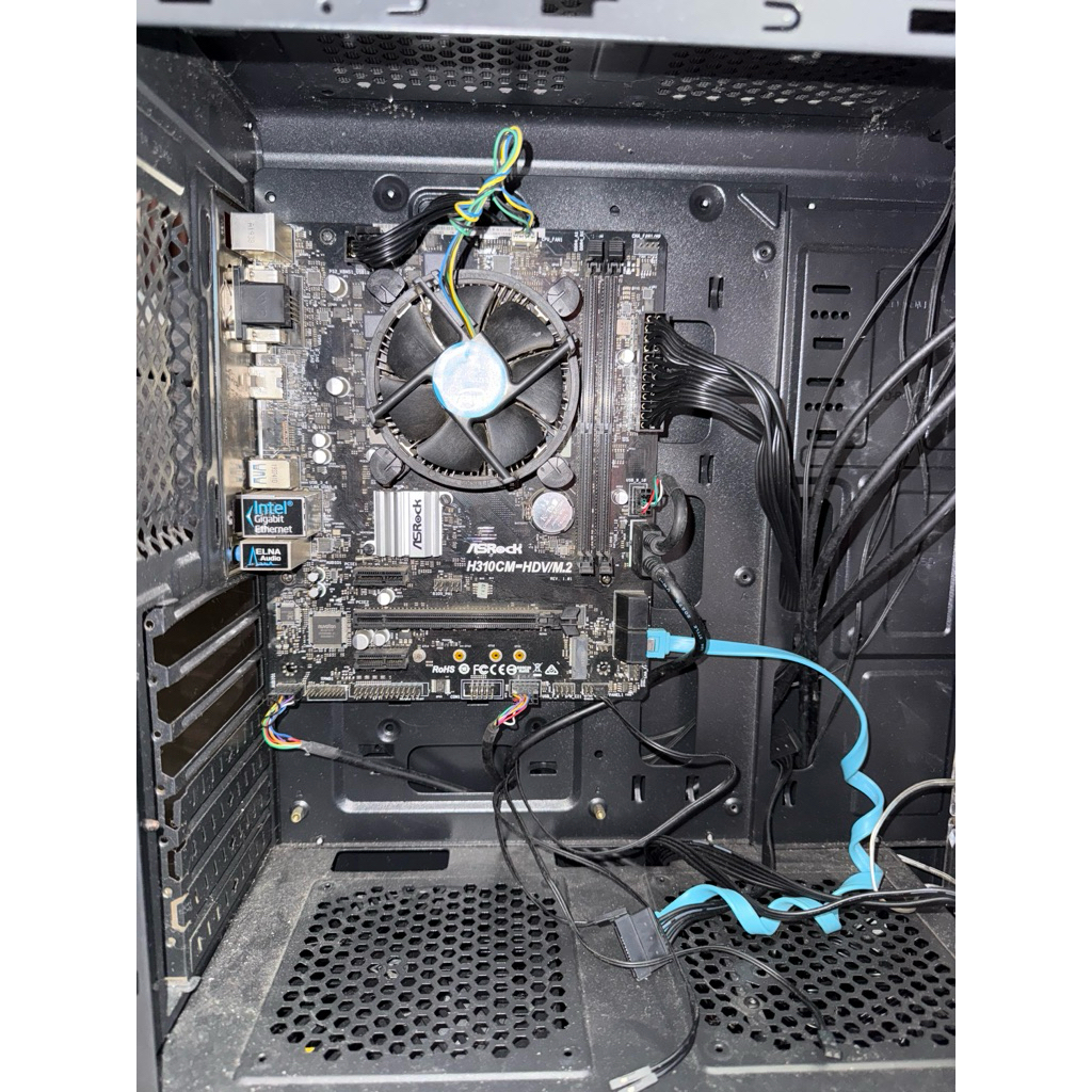 เมนบอร์ด H310CM-HDV M.2 พร้อม CPU i3 8100