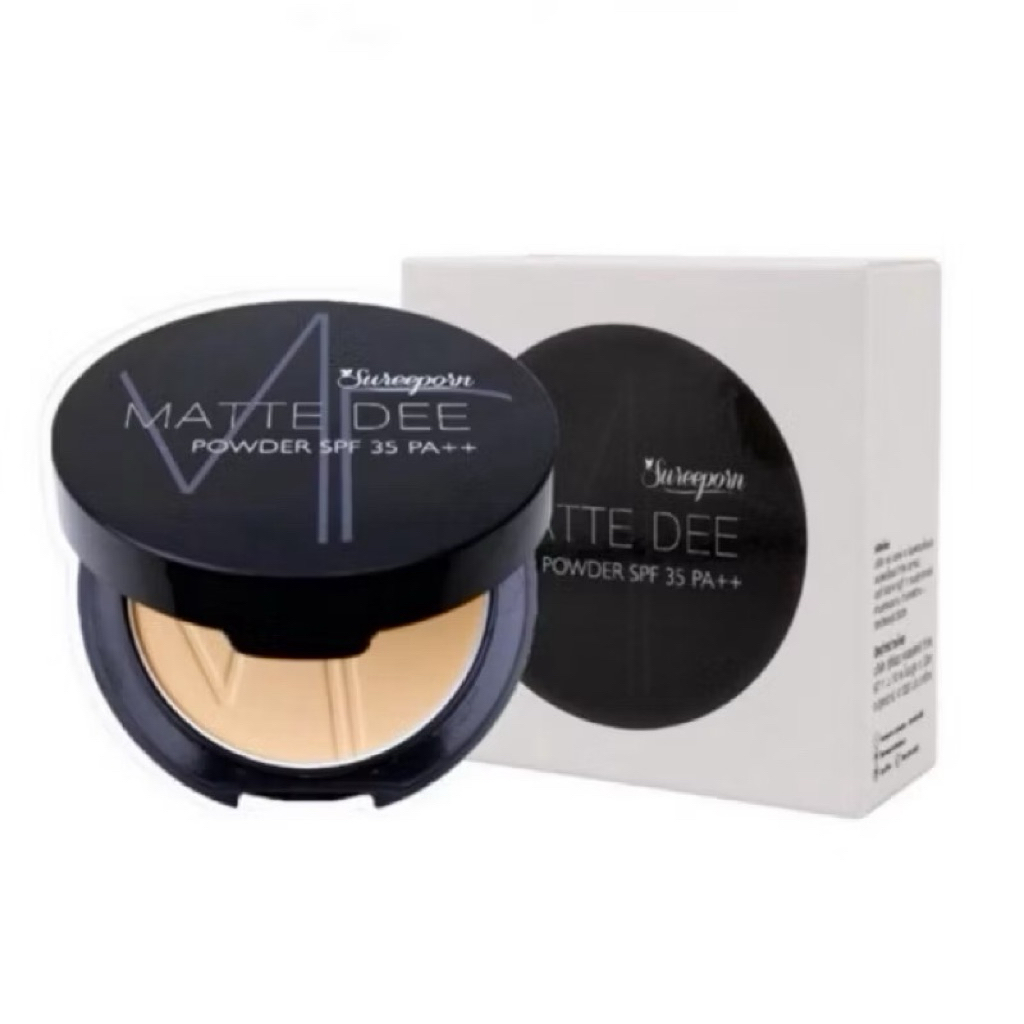 (พร้อมส่ง)✅ แป้งพัฟ SUREEPORN MATTE DEE POWDER แป้งพัฟ ขนาด 10g./กันแดดสุรีย์พร 10g.