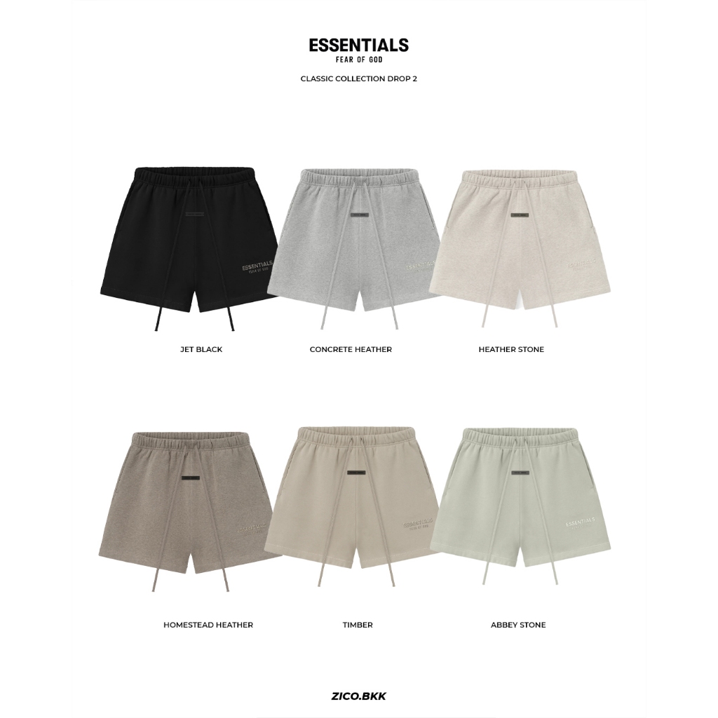 Ess Classic Fleece Sweatshort (SS25) [Classic Collection Drop 2]