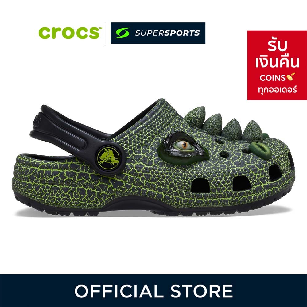 CROCS Classic IAM Scary Dino Clog Toddler รองเท้าลำลองเด็ก