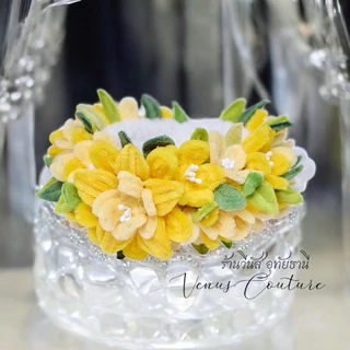 [พร้อมส่งทันที] มาลัยคล้องผม **รุ่นแม้นณฤมาส** มาลัยดอกมะลิ ดอกไม้ประดับผม เครื่องประดับชุดไทย มาลัยดอกไม้