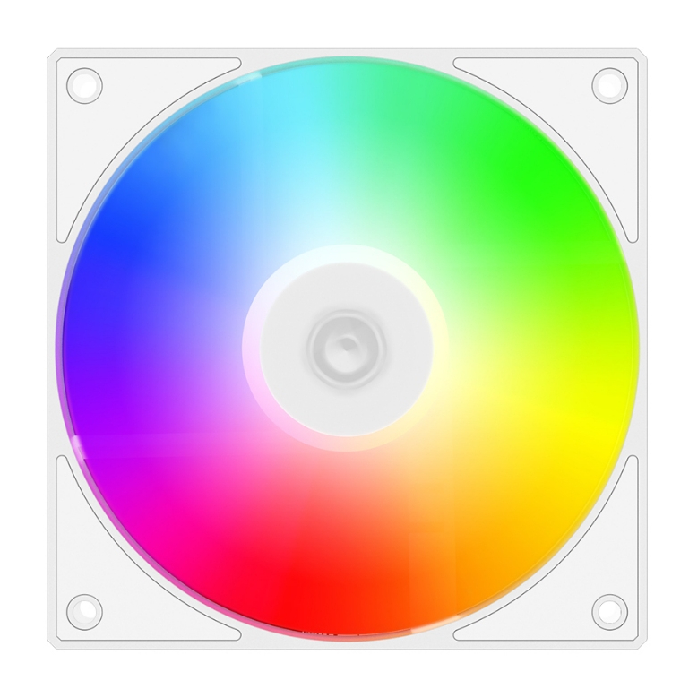 พัดลมเคส ID-Cooling AS-120-ARGB 3pin 5V+4Pin PWM 120mm 2,000RPM - รูปที่ 5