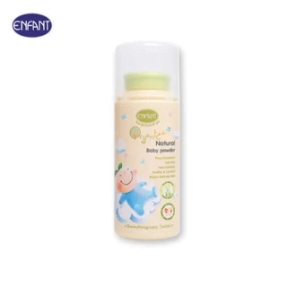 แบรนด์แท้ แพ็คคู่สุดคุ้ม Enfant Organic แป้งเด็ก อองฟองต์ออแกนิค Baby powder no Talcum 2 pcs.