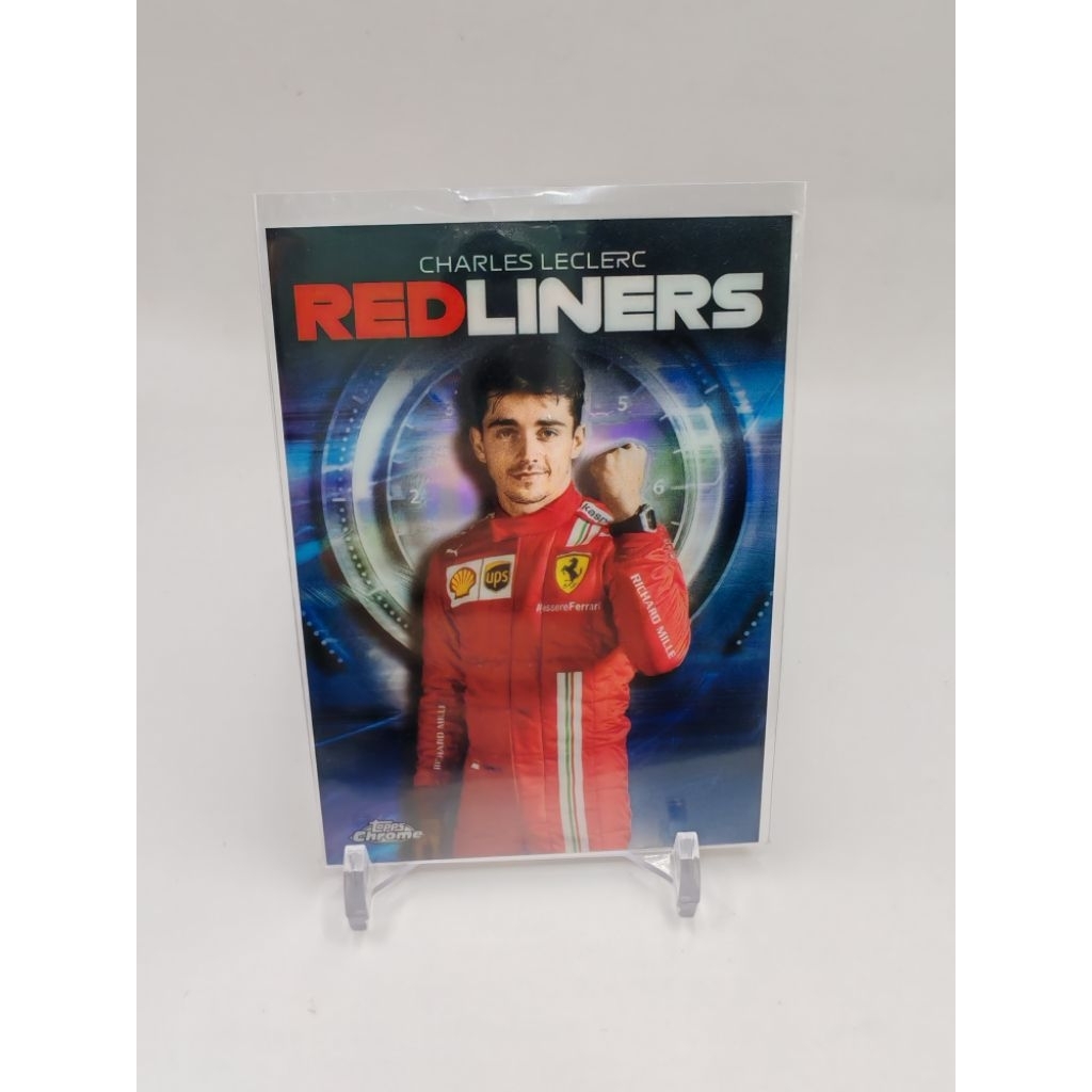 การ์ด f1 topps chrome 2021 redliners insert