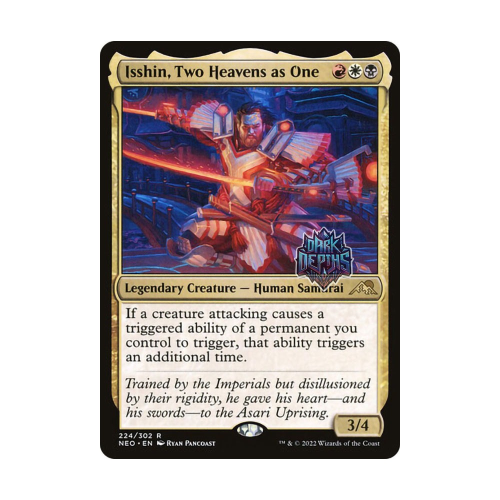 [MTG] Isshin, Two Heavens as One [NEO] [MULTI] [CREATURE] [R] - Magic the Gathering SINGLES