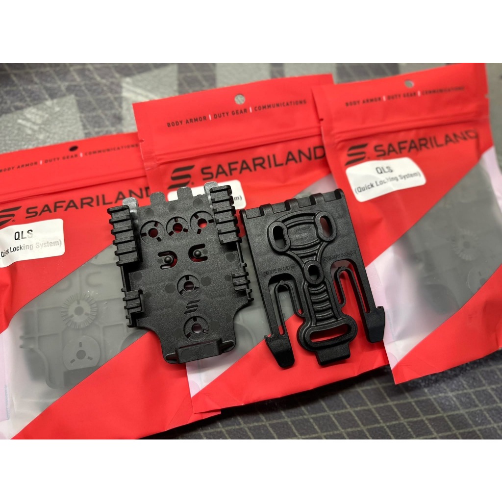 Safariland QLS ชุดตัวผู้+ตัวเมีย สีดำ รุ่นใหม่ล่าสุด