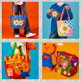 🇰🇷 Wiggle Wiggle Reusable Shopping Bag กระเป๋าช็อปปิ้ง กระเป…