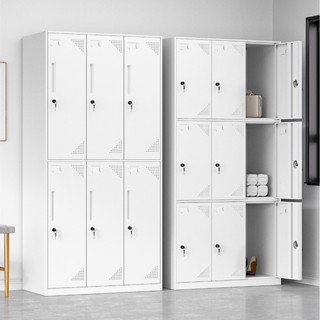 ตู้เสื้อผ้า 1-12 ประตูพร้อมล็อคพร้อมตะขอแขวนเสื้อผ้า ตู้เก็บ…