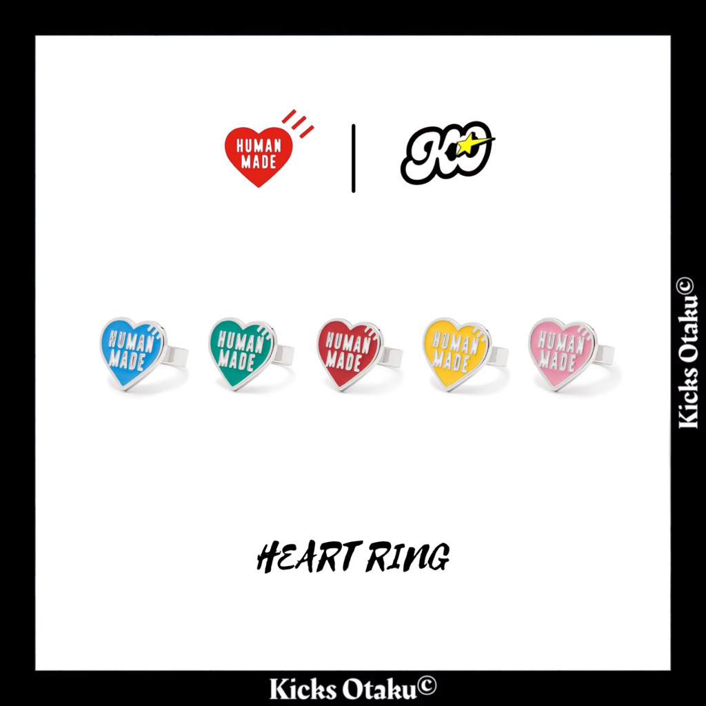 [ของแท้พร้อมส่งด่วน🇯🇵] แหวน HUMAN MADE HEART RING