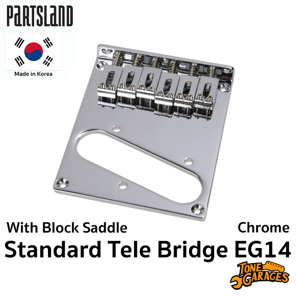 Partsland EG14 Standard Tele Bridge With Block Saddle หย่อง บริดจ์ เทเล