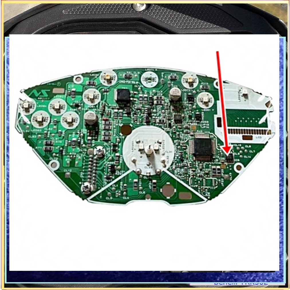 ชุดกรอเลขไมล์เวฟ 125 ไฟเลี้ยวบังลม IC กรอไมล์สำเร็จรูป IC Eeprom / IC Memmory / IC Chip Speedometer