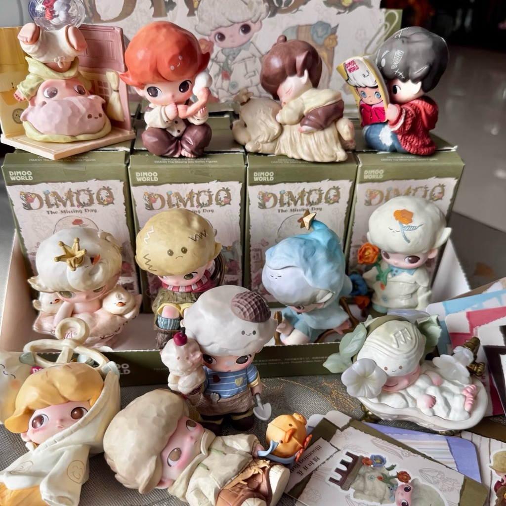 Dimoo Missing Day Series ดิมู่(พรี7วัน)《ยกบล็อก》