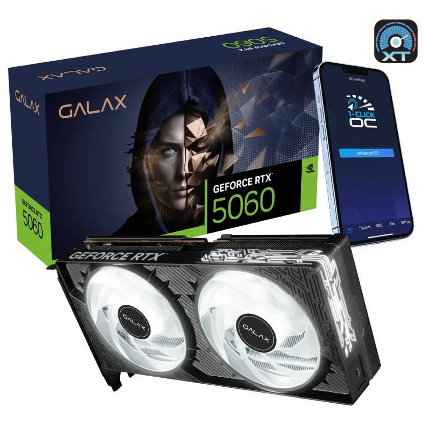GALAX RTX5060 1-Click OC 8GB BLACK GDDR7
