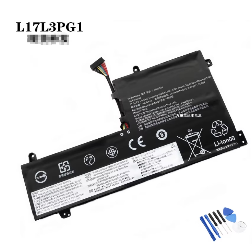 เหมาะสำหรับ Lenovo Saver Y7000 L17C3PG1,L17L3PG1,L17M3PG3 แบตเตอรี่แล็ปท็อป