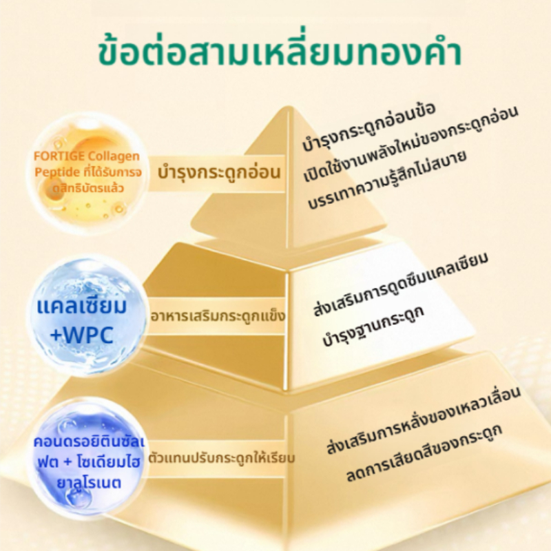 【จัดส่งฟรี+COD】AMADOgoldcollagenโปรโมชั่น ถุงละ 300 กรัม สนับสนุนโครงกระดูก ที่แข็งแรง ดูแลผิว ปรับปรุงสภาพผิว - รูปที่ 6