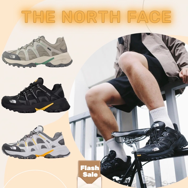 🔥 (แท้100%) THE NORTH FACE Hedgehog 06 รองเท้าเดินป่าทรงต่ำ กันน้ำ สวมสบาย ใช้งานได้หลากหลาย