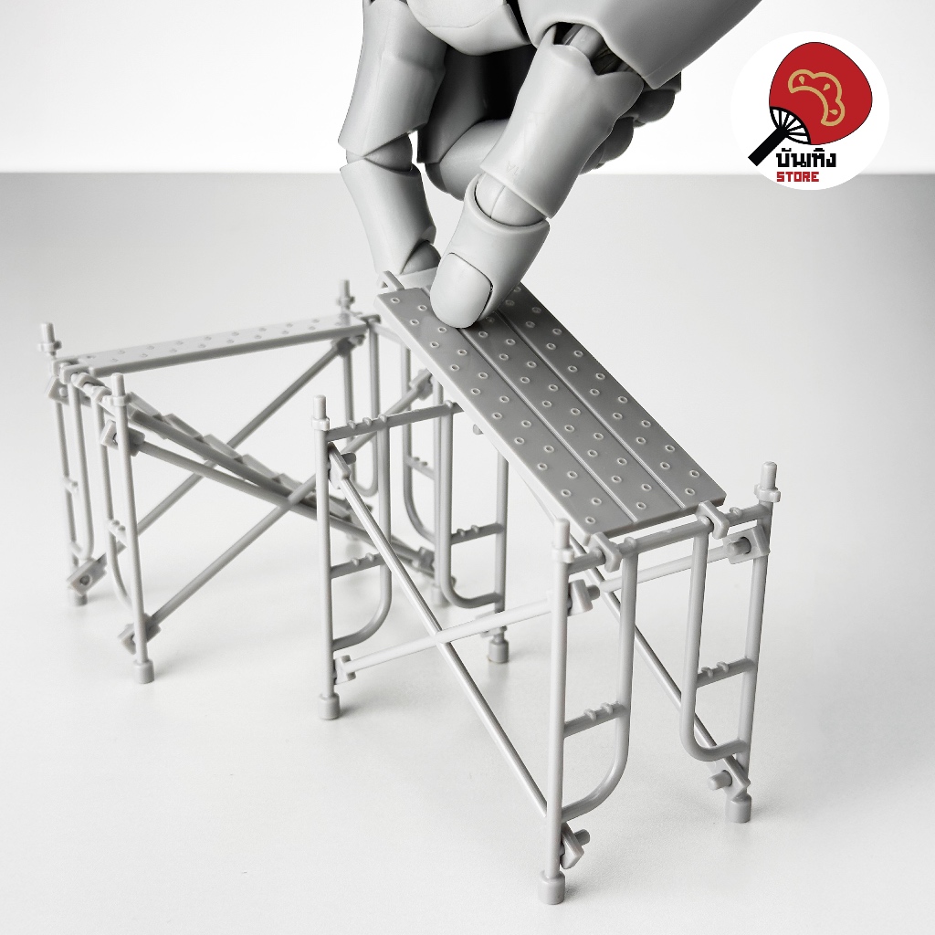(พร้อมส่ง) Miniature / Prop ของจิ๋ว ของประกอบฉาก - Scaffold นั่งร้านจิ๋ว