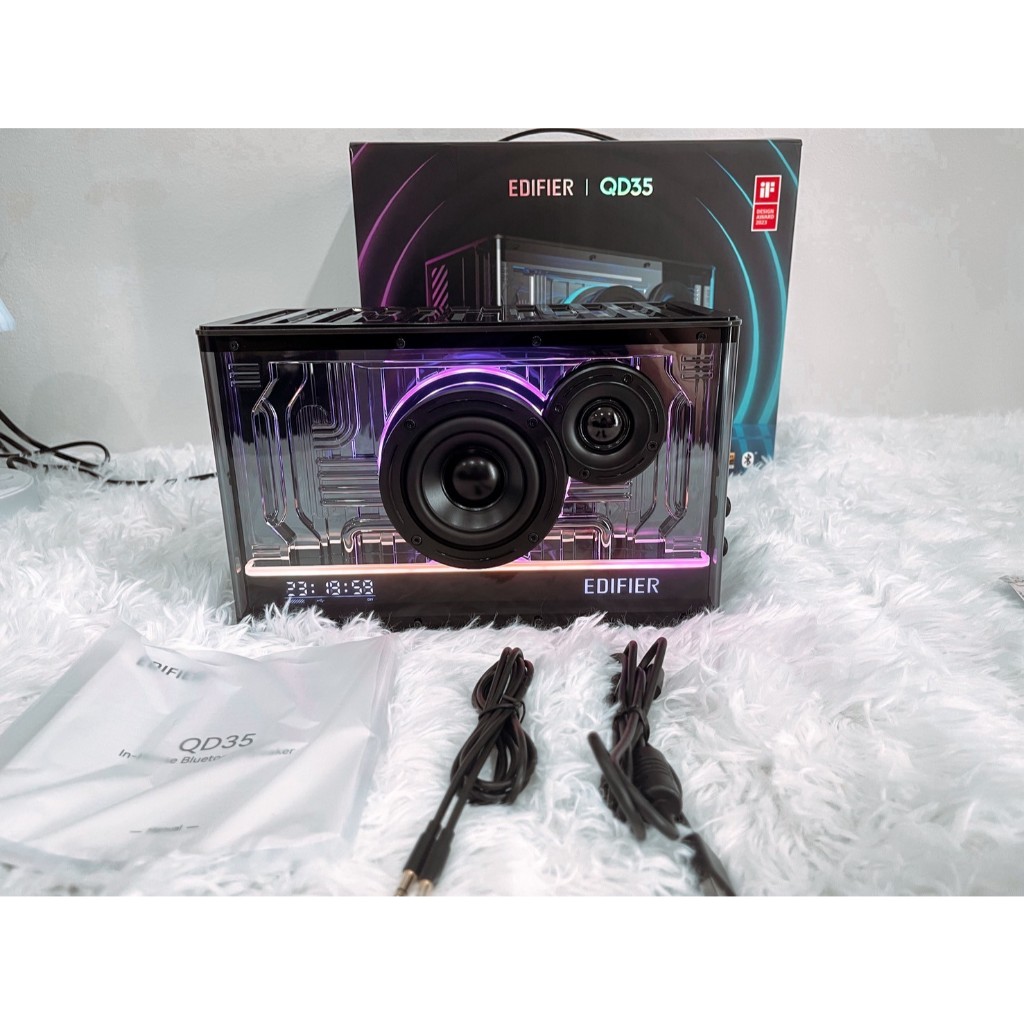 Edifidier QD35 สีดำ มือ2 สภาพ99 % ไม่มีตำหนิ มีประกัน