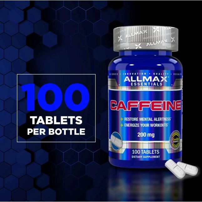 ALLMAX Nutrition Caffeine Pills,100 Tablets