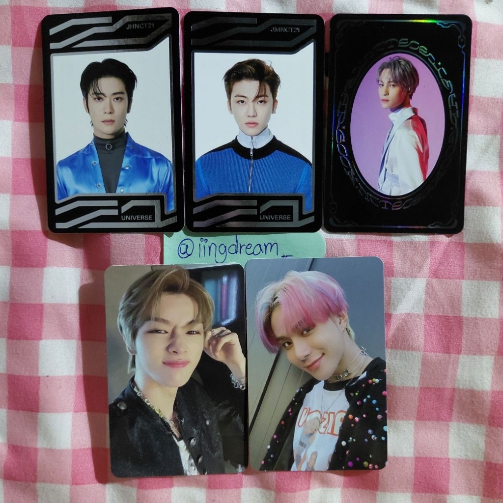 ✨️🎀พร้อมส่ง การ์ด NCT Yearbook 2020, NCT 2021 UNIVERSE Jungwoo Sungchan Jaemin Jaehyun Yangyang