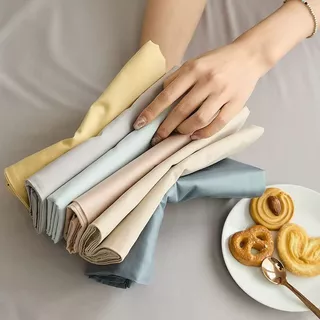 LULUNA ปลอกหมอนสีพื้น ป้องกันไรฝุ่น ขนาด 19" x 29" (48 x 74 ซม.) มีให้เลือกหลายสี