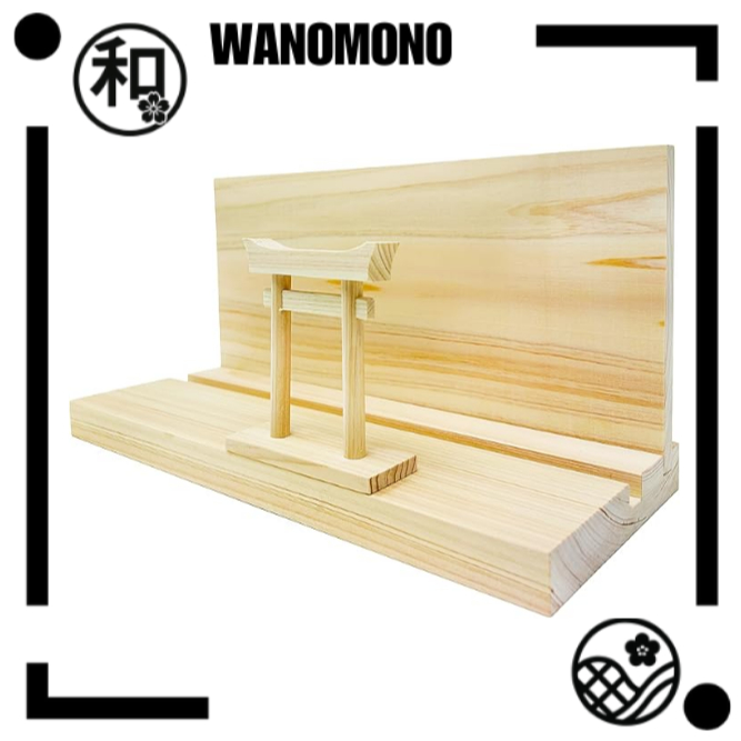 【Japan Quality】Large-size Shinto shrine with torii gate (handmade by skilled craftsman); Shinto shri