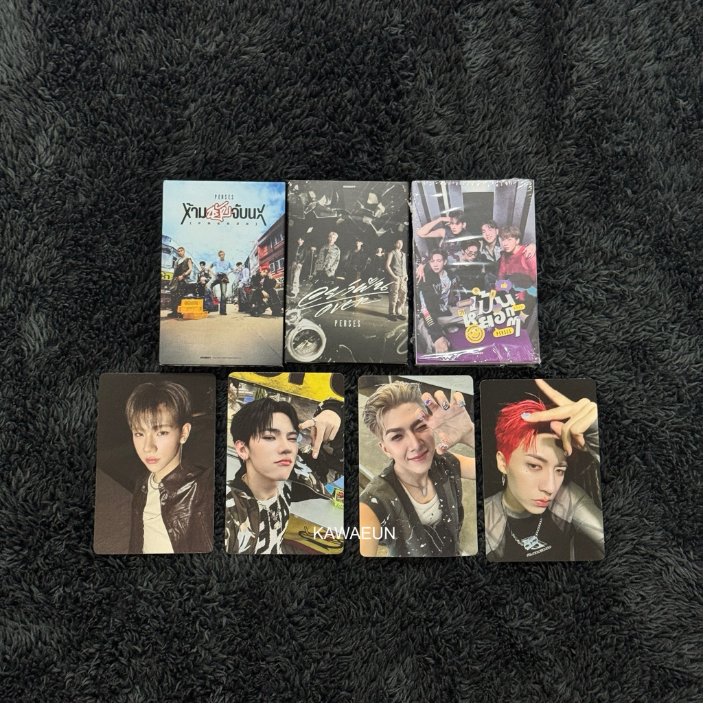 [พร้อมส่ง] PERSES - Music Card อย่าฝืน,เม้นหยอกๆ,ห้ามขยับจับนะ [ไม่มีSELFIE CARD,มีSELFIE CARD JUNG/